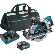 Makita GSR02M1 40V max XGT® Brushless Cordless Rear Handle 10‑1/4" Circular Saw Kit, AWS® Capable (4.0Ah)