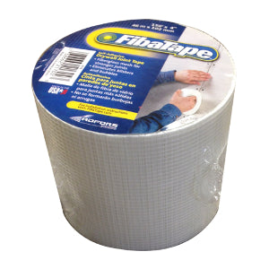 Mesh Tape - White 4" X 150' Wrapped & Labeled