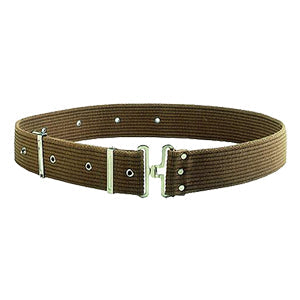 Military Style Cotton Web Work Belt (29"-46")