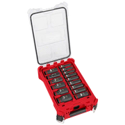 Milwaukee 49-66-6802 SHOCKWAVE Impact Duty™ Socket 1/2” Dr 15PC SAE PACKOUT Set