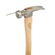 Milwaukee 48-22-9419 19oz Milled Face Hickory Handle Framing Hammer