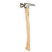 Milwaukee 48-22-9419 19oz Milled Face Hickory Handle Framing Hammer