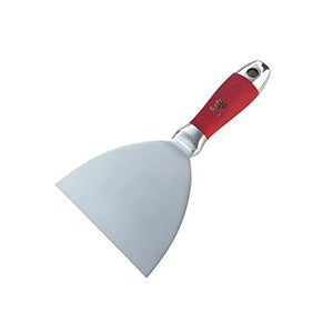 NELA 6" Stainless Steel Putty Knife w/ Soft Grip Handle