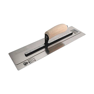 NELA SUPERFLEX 11"X4.3" Stainless Steel Trowel w/ Wood Handle