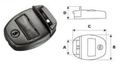 Nexus Center Release Buckle Repair Kit for Hot Tub / Spa Straps | 2 PACK