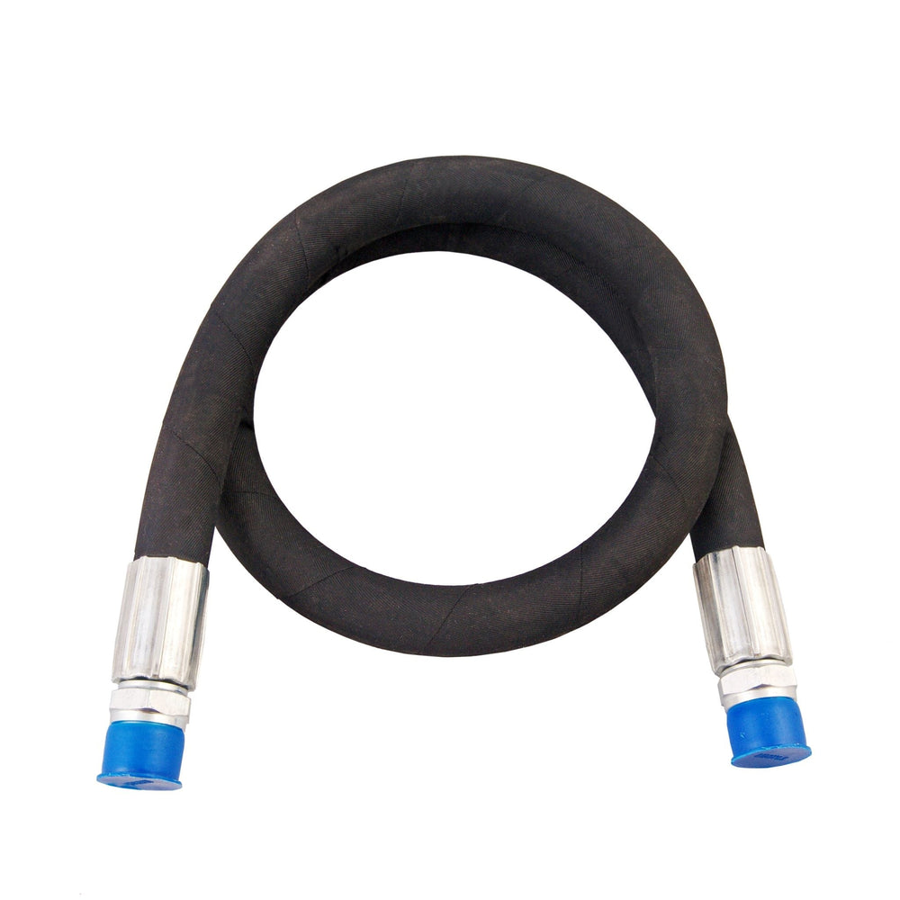 HHA-D08-08-MNS-72 | Hydraulic Hose Assembly, 72" x 1/2" NPT, Male Straight Fittings