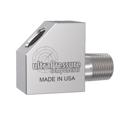 5503F-8N8N | 1/2" Female NPT x 1/2" Male NPT 45, Stainless Steel - 15K psi
