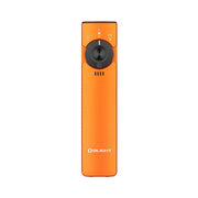 OLIGHT ARKFELDPRO3ROGV3 Arkfeld Pro Flat EDC Flashlight with LED Light UV and Laser - Orange