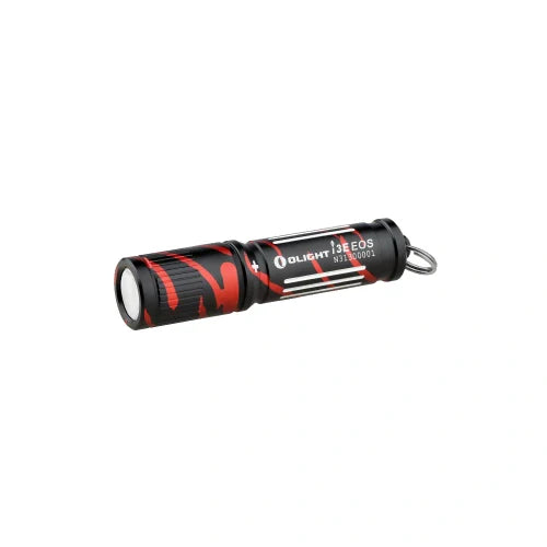 OLIGHT I3EBKLV i3E EOS Keychain Flashlight - Black Lava