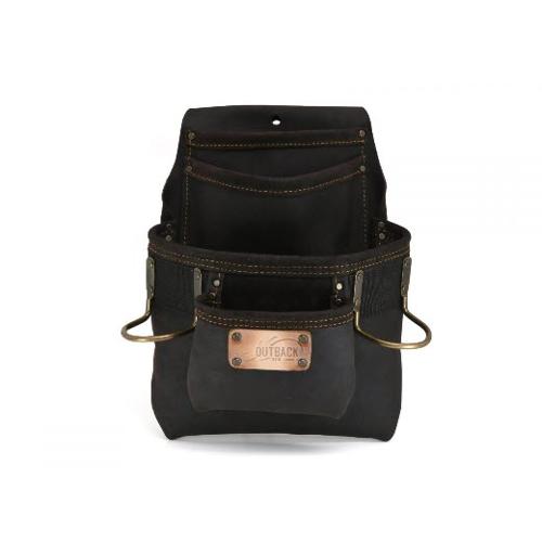 OX Tools Pro 4 Pocket Pouch w/ Dual Hammer Holders