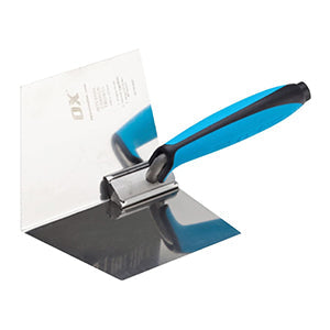 OX Tools Pro 4" x 5" Drywall Internal Corner Trowel