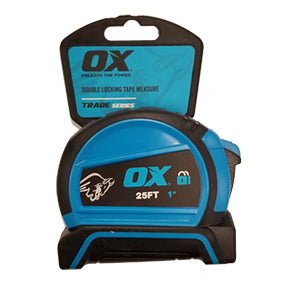 Ox Tools Double Locking Tape Measure 25'