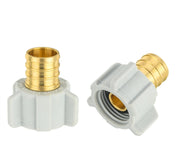 PEX-B Crimp 3/4" x 1/2" Female NPT Swivel Adapter (Lead Free)