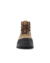 Kiwi Trek Wheat Suede/Nylon 5" Steel Toe Water Resistant Work Boots [P69002]