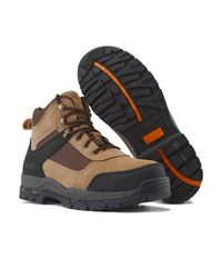 Kiwi Trek Wheat Suede/Nylon 5" Steel Toe Water Resistant Work Boots [P69002]