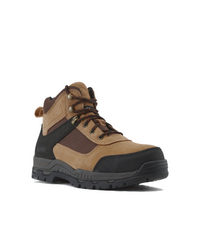 Kiwi Trek Wheat Suede/Nylon 5" Steel Toe Water Resistant Work Boots [P69002]