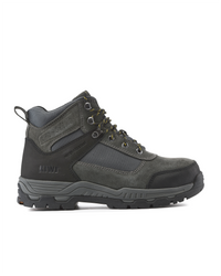 Kiwi Trek Grey Suede/Nylon 5" Steel Toe Water Resistant Work Boots [P69003]