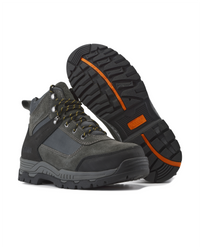 Kiwi Trek Grey Suede/Nylon 5" Steel Toe Water Resistant Work Boots [P69003]