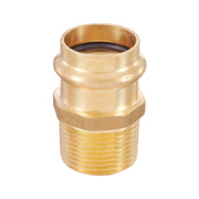 30 Pcs 1" Press x 1" Male Brass Adapter (Lead Free)