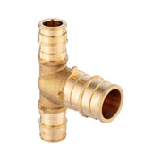 PEX A Expansion 1/2" x 1/2" x 3/4" PEX Expansion Reducing Tee (Lead Free)