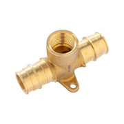 PEX A Expansion 3/4" PEX x 3/4" PEX x 1/2" Female Threaded F1906 Drop Ear Tee (Lead Free)