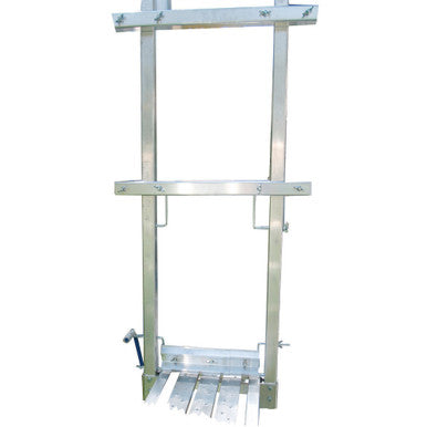 Aluminum Pump Jack - End Rail Kit 14"