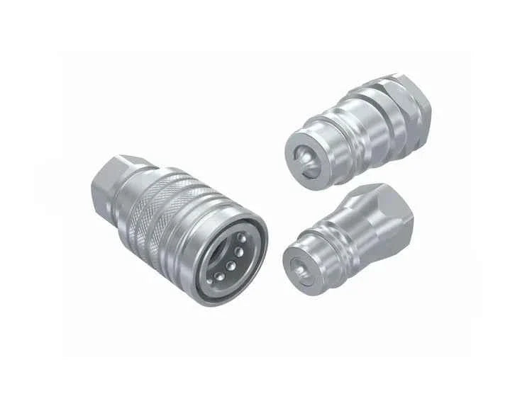 PPV-08-08C-SAE | 1/2" Push/Pull style coupling body x 1/2" Female SAE threads ( 3/4" UNF )