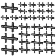 30 Pcs PEX-B Crimp 3/4" Inlet x 1/2" Outlet Open Manifold, Opposing Port (4 port)