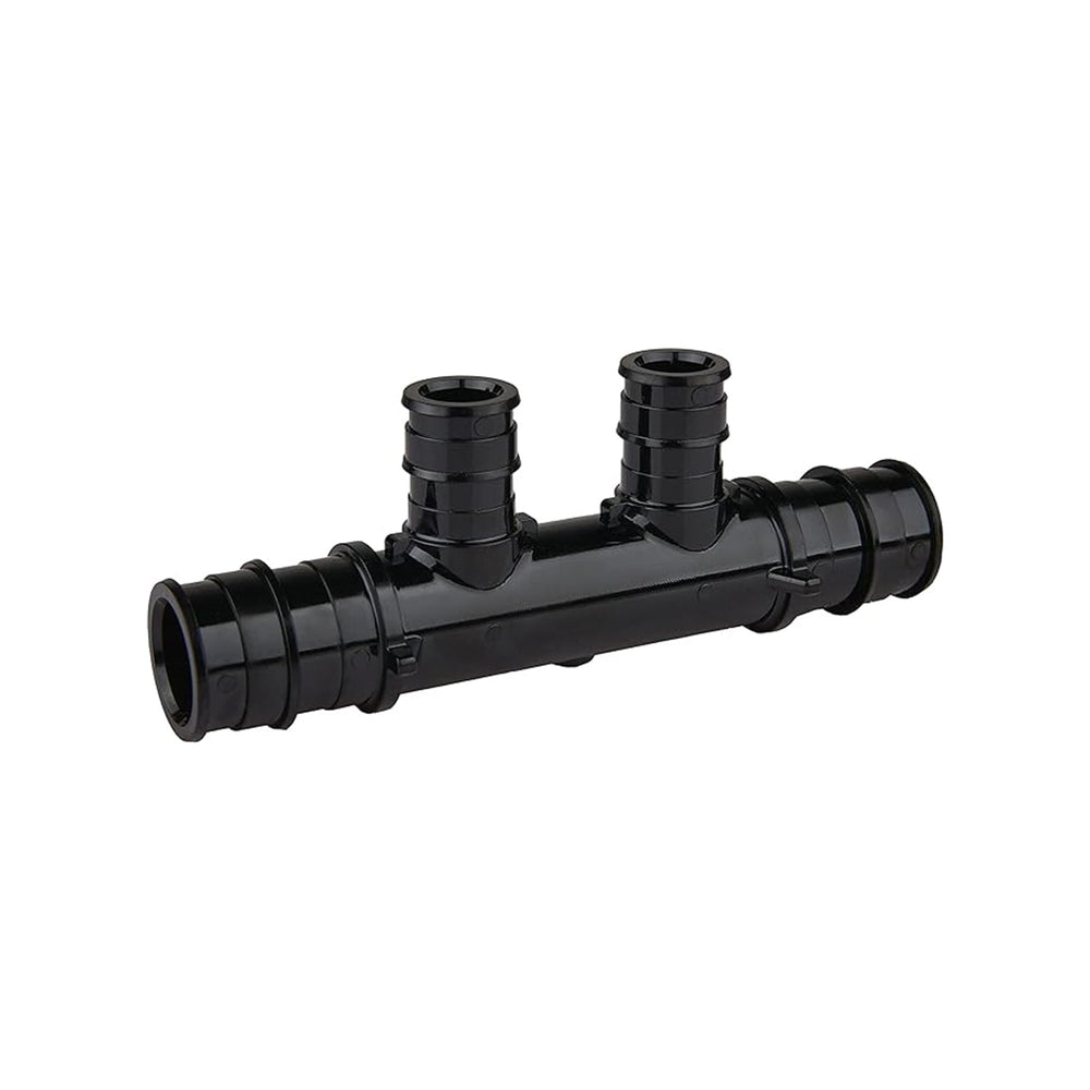 PEX A Expansion 3/4" x 1/2" Open Manifold (2 port)