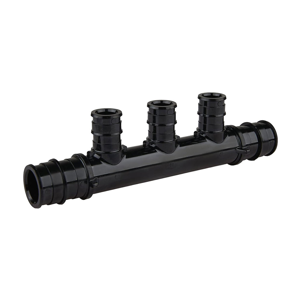 PEX A Expansion 3/4" x 1/2" Open Manifold (3 port)