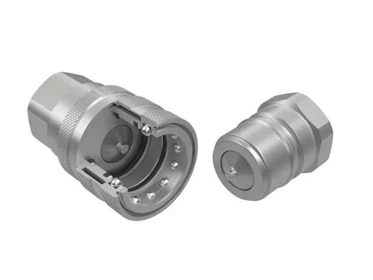 PTK-08-08C-NPT | Parker TEMA interchange coupling 1/2" body x 1/2" female NPT threads - Connect under Pressure