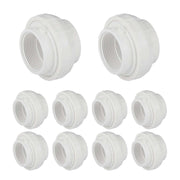 10 Pcs 2" PVC FIP Union