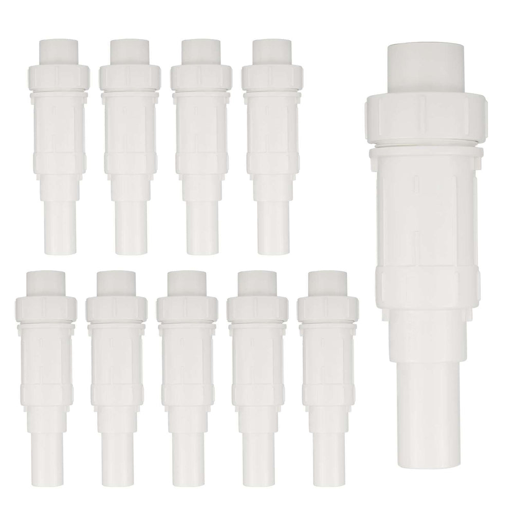 10 Pcs 3/4" PVC Expansion Coupling