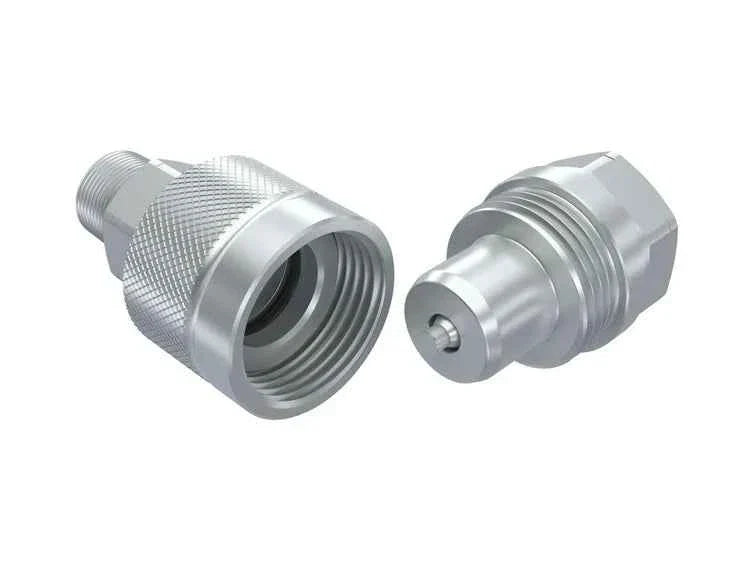 PVP-06-06N | 3/8" Nipple (Poppet Style) x 3/8" NPTF