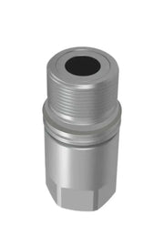 PVT4-CC-32-32N-NPT | 2" PVT4 screw type flat face nipple body x 2" female NPT threads