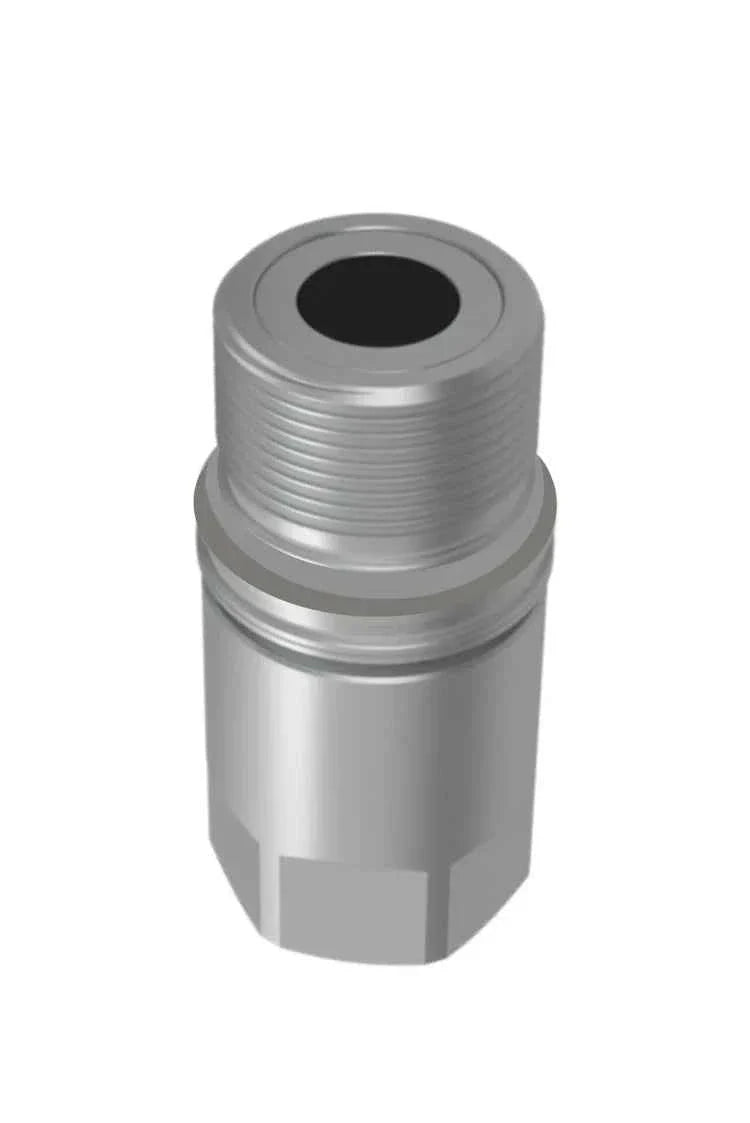 PVT4-SL-16-16N-NPT | PVT4 Series Nipple, 1" body x 1" female NPT, with groove for sleeve lock