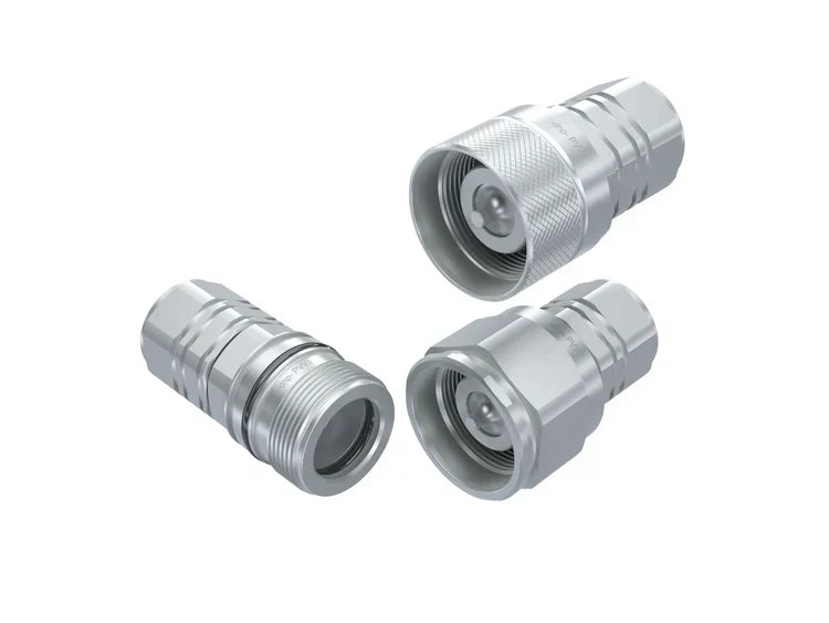 PVV3-04-04C-NPT | 1/4" Coupling body x 1/4" female NPT  threads