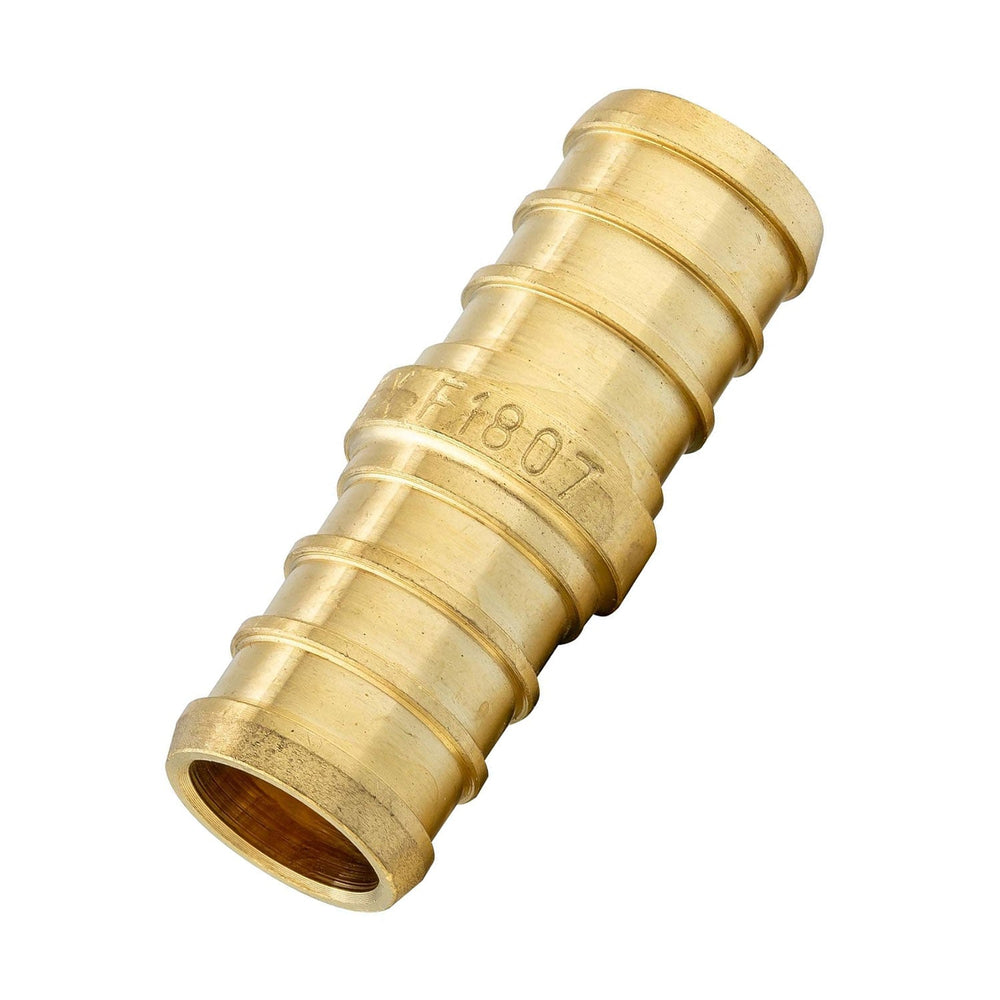 PEX-B Crimp 3/8" PEX X 3/8" PEX Coupling (Lead Free)