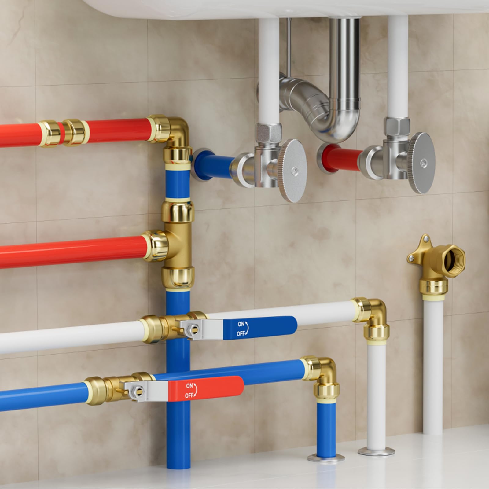 1/2 Push Fit Check Valve