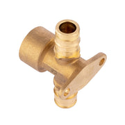 PEX A Expansion 1/2" PEX x 1/2" PEX x 1/2" Female NPT Drop Ear Tee(Lead Free)