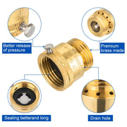 10 Pcs Anti Siphon Vacuum Breakers Set, 3/4" Backflow Preventer