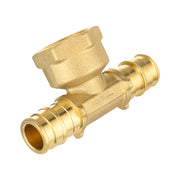 PEX A Expansion 1/2" PEX x 1/2" PEX x 1/2" Female Threaded F1906 Tee (Lead Free)