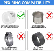 30 Pcs PEX A Expansion 1" x 1" x 3/4" PPSU Tee Wholesale