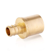 PEX-B Crimp 1/2" PEX x 3/4" Male Copper Sweat Adapter (Lead Free)