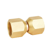 30 Pcs 1/4" X 1/4" Swivel Brass Adapter