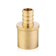 30 Pcs PEX-B Crimp 1" PEX x 1" Male Copper Sweat Adapter (Lead Free)