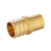 PEX-B Crimp 3/4" PEX x 1/2" Male Copper Sweat Adapter (Lead Free)