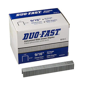 Paslode 9/16" Leg 20G Staples-5000 Per Box