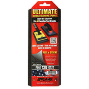 Peel & Stick Detailer Sanding Sponge - 120 Grit