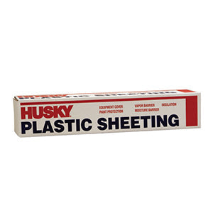 Poly-America CF0412B 12' x 100' 4mil Black Poly Film